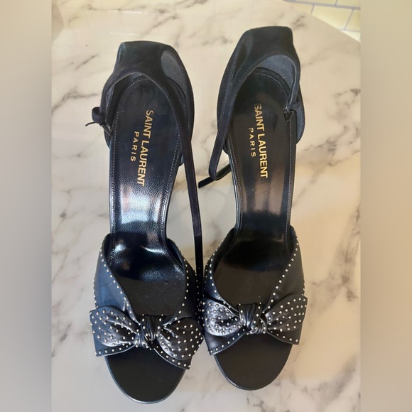 Saint Laurent black platforms. Size 40. Great condition, worn twice. - Picture 1 of 7